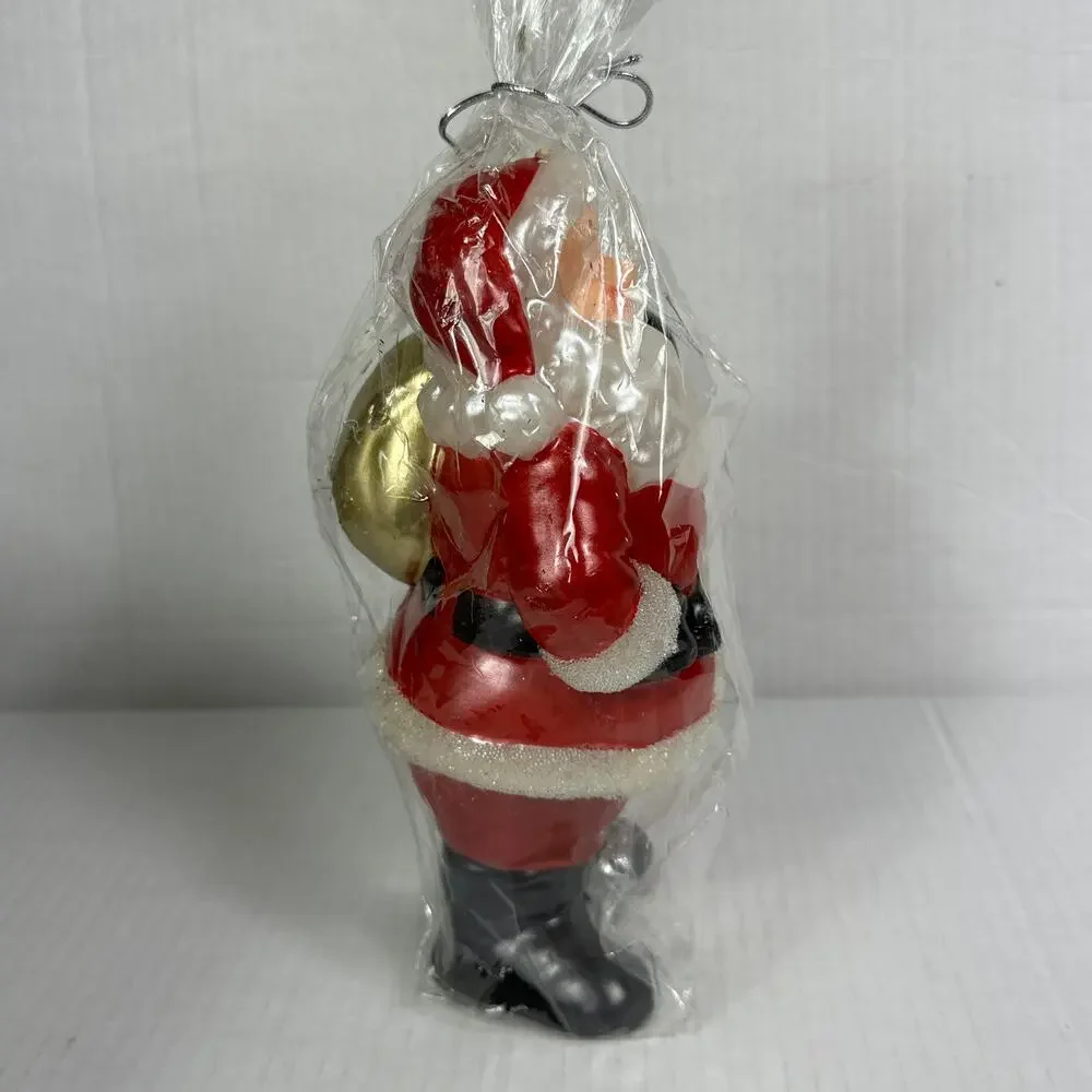 Vintage Pottery Barn Santa Candle/Bougie 8